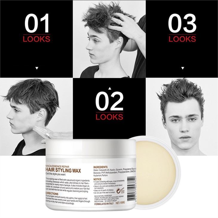 Strong Hold Hair Styling Wax