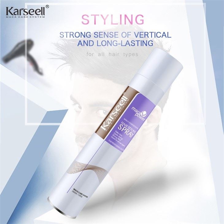 Aromatherapy Strong Hold Hair Styling Spray For Hair Salon