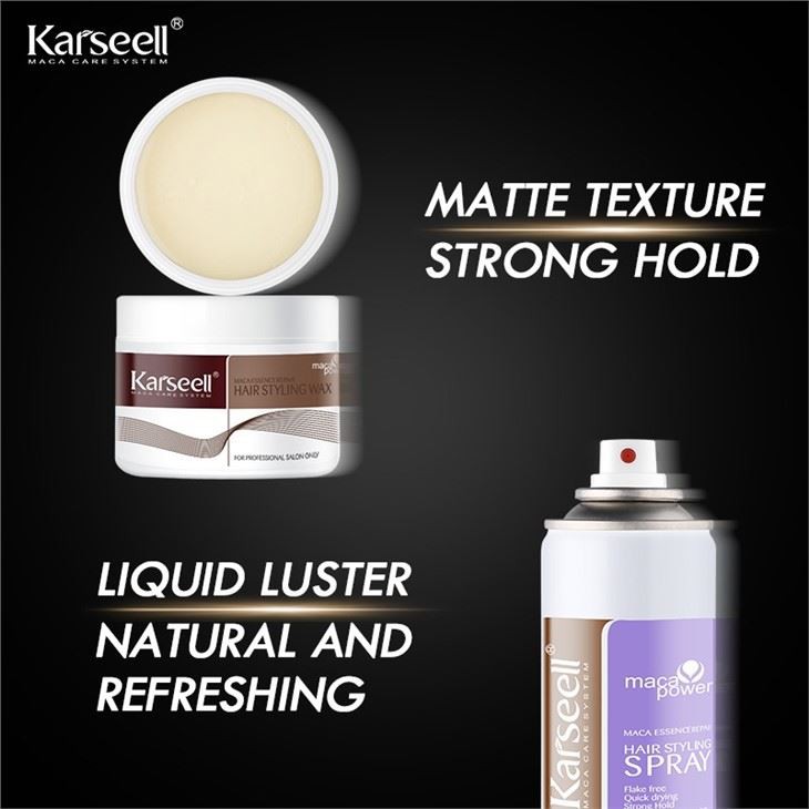 Aromatherapy Strong Hold Hair Styling Spray For Hair Salon