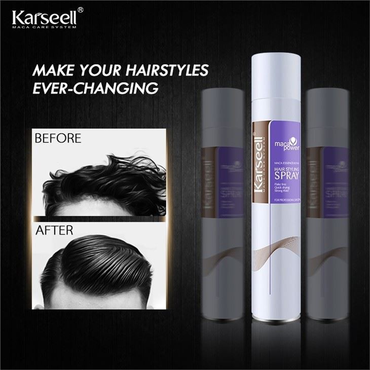 Aromatherapy Strong Hold Hair Styling Spray For Hair Salon