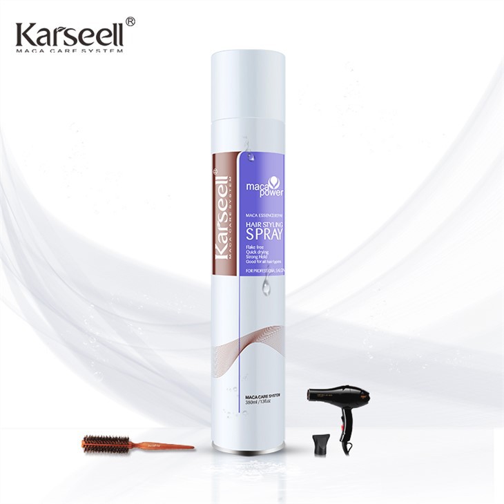 Aromatherapy Strong Hold Hair Styling Spray For Hair Salon