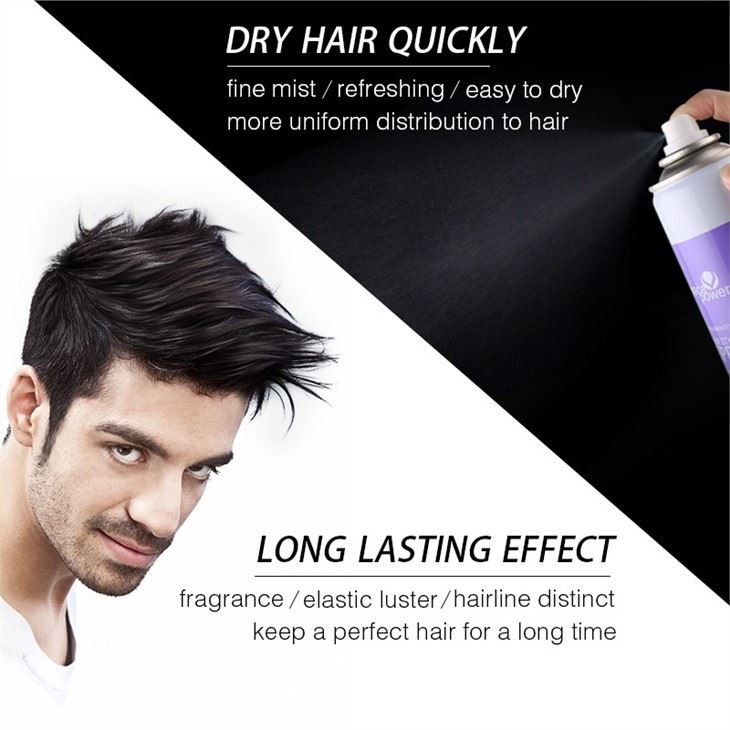 Aromatherapy Strong Hold Hair Styling Spray For Hair Salon